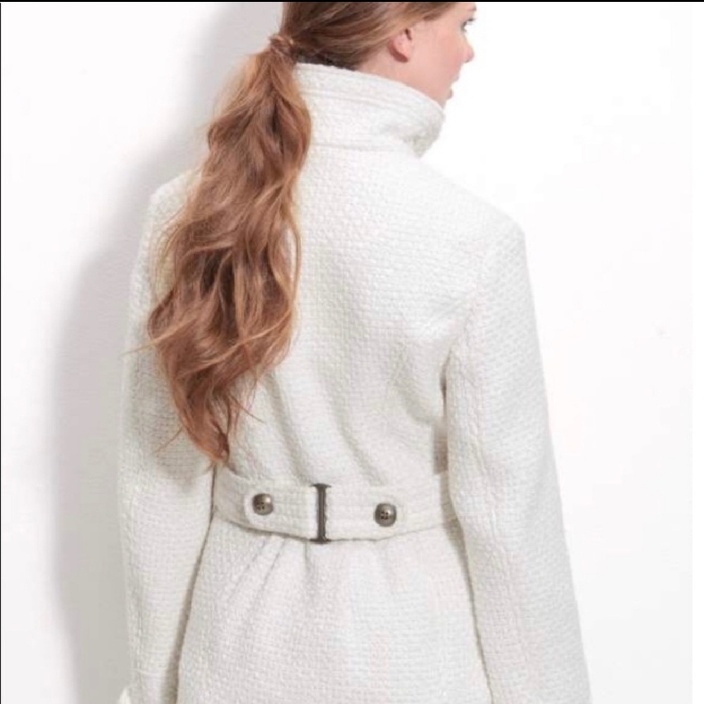 ๐บ๐ฆ NWOT Grey Peacoat Women XXS Classic Double Breasted Coat Spring Jacket New - Picture 4 of 4